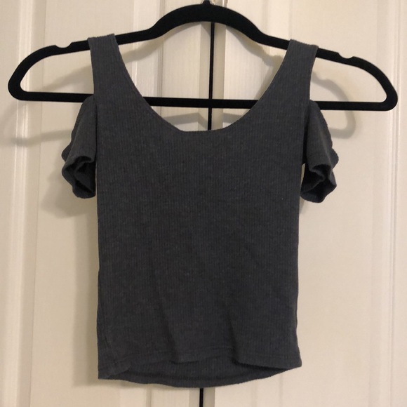 PacSun x LA Hearts Gray Crop Top - Picture 5 of 5